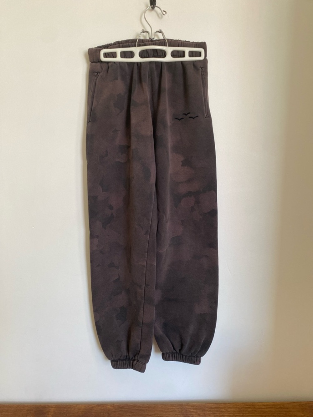 Lazypants brown camo sweatpants